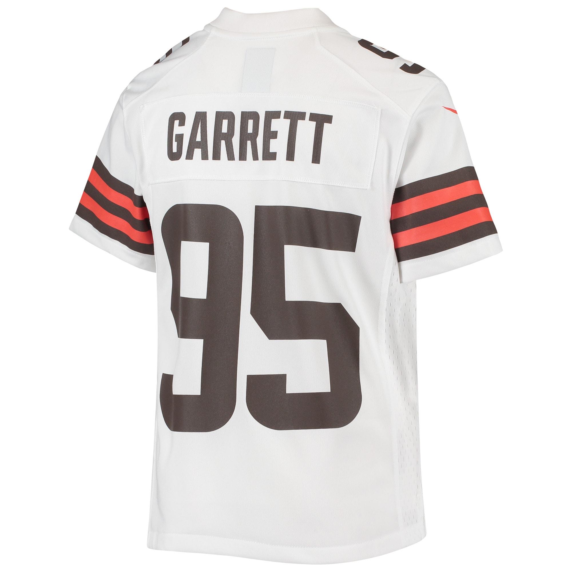 Cleveland Browns Myles Garrett White Game NFL Jersey Youth