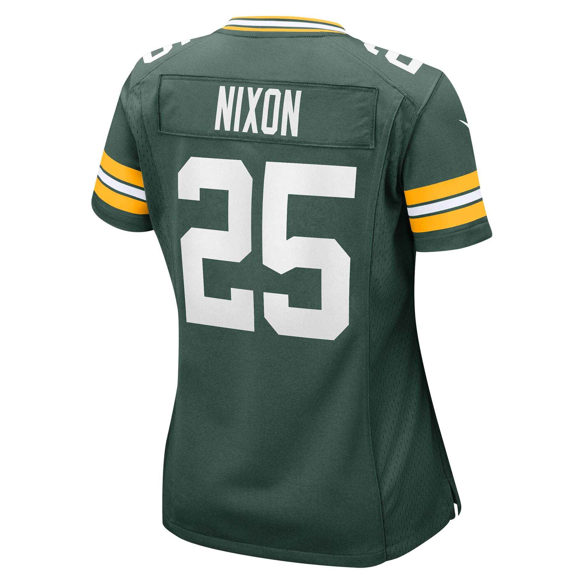 Green Bay Packers Keisean Nixon Green Player Game NFL Jersey Women's