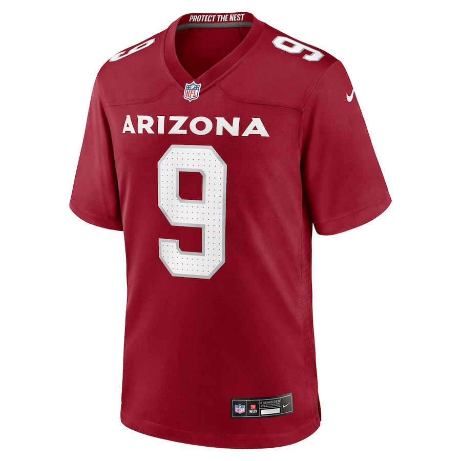 BJ Ojulari 9 Arizona Cardinals Team Game Cardinal NFL Jersey Men's