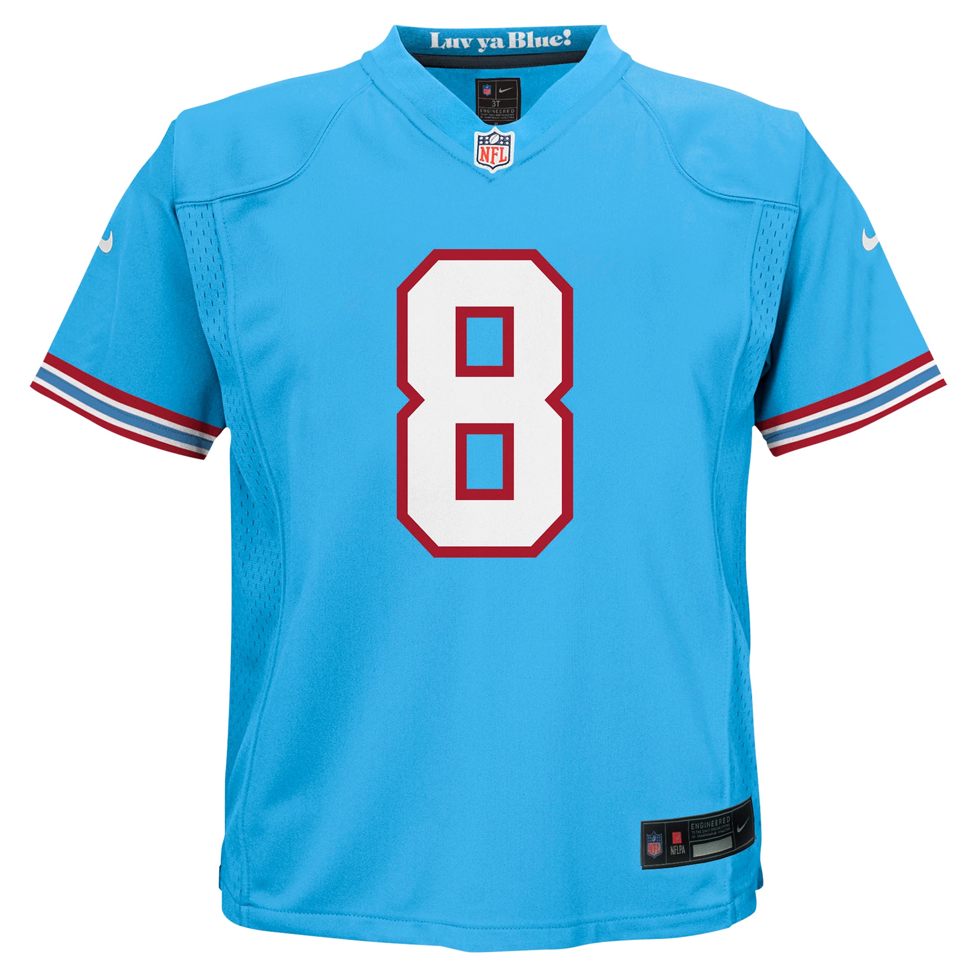 Preschool Tennessee Titans Will Levis Light Blue Alternate Player Game NFL Jersey Men's