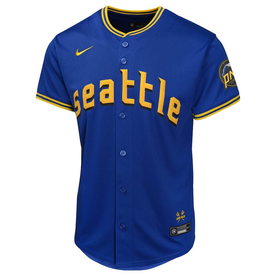 Ken Griffey Jr. 24 Seattle Mariners City Connect Limited Navy MLB Jersey Youth