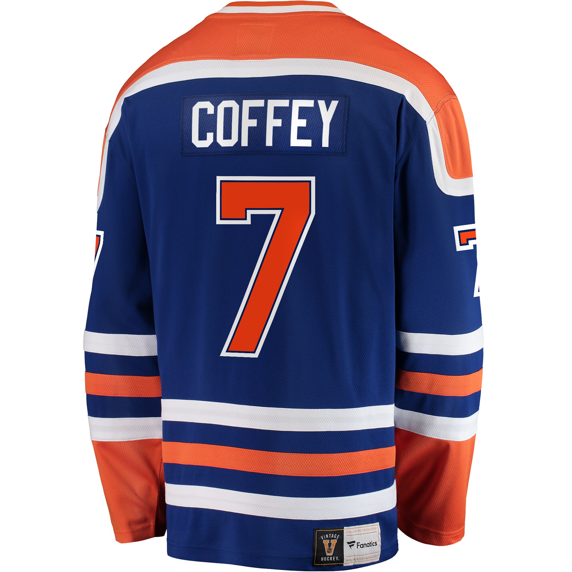 Edmonton Oilers Paul Coffey Blue Premier Breakaway Retired Player NHL Jersey Men's