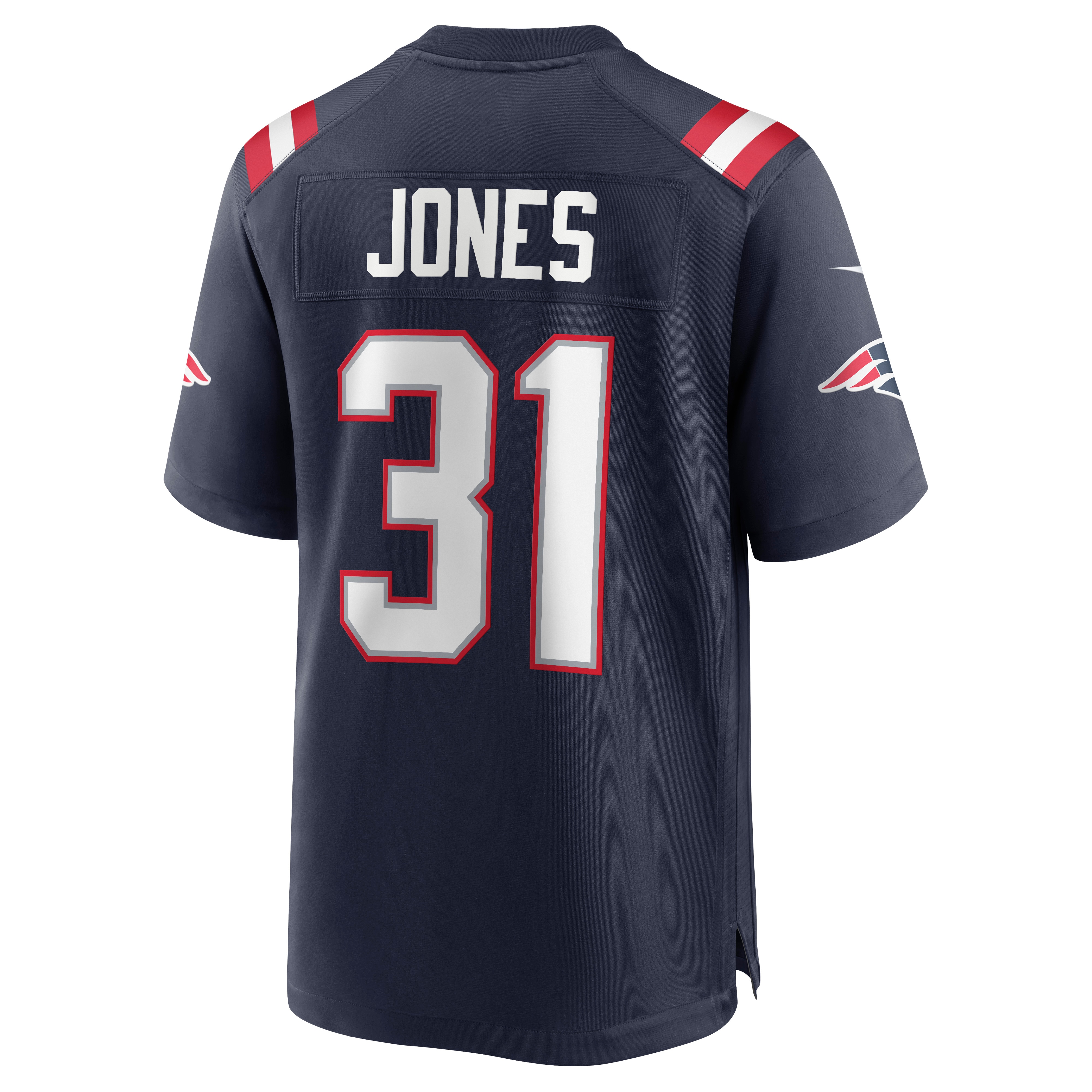 New England Patriots Jonathan Jones Navy Game NFL Jersey Men's