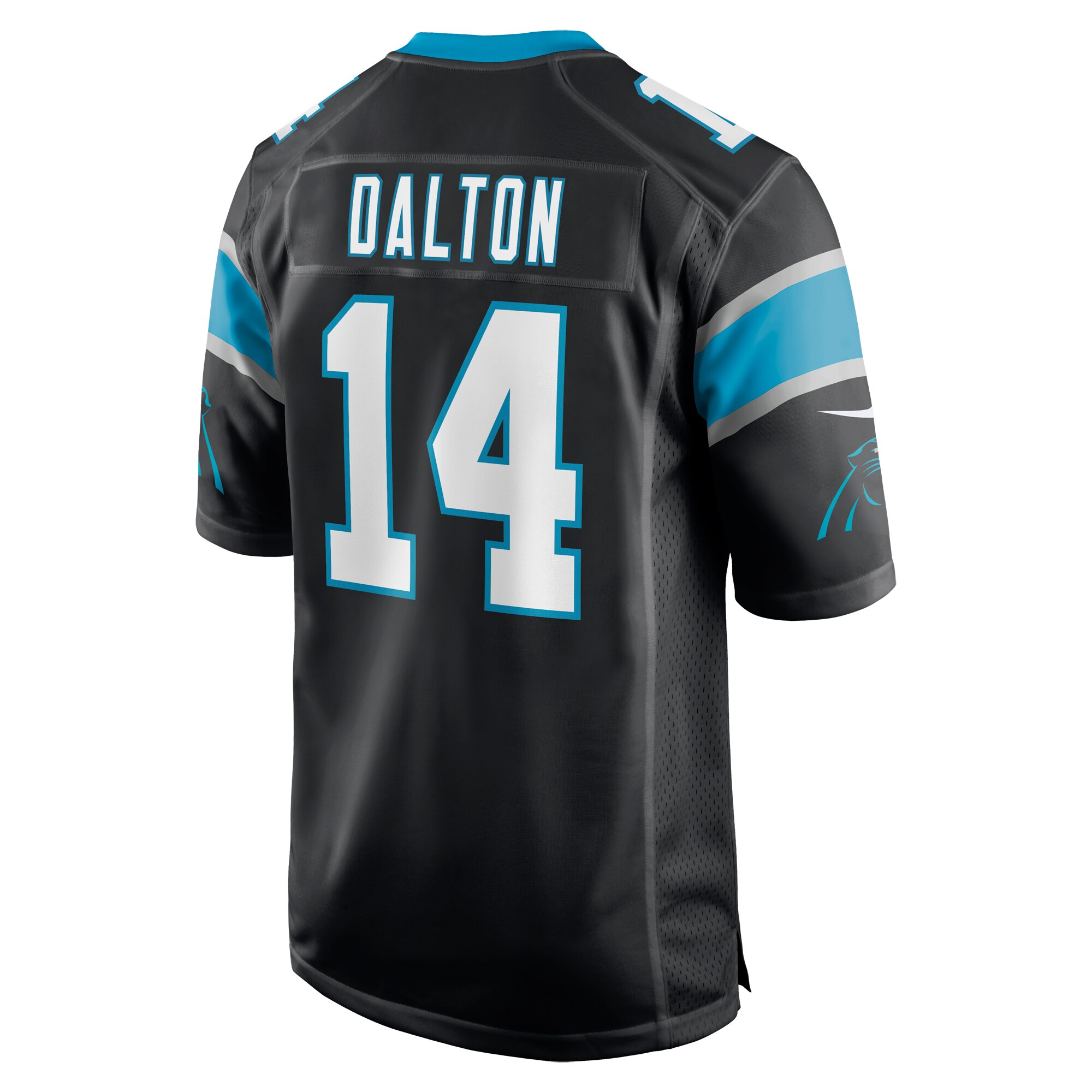 Carolina Panthers Andy Dalton Black Game Player NFL Jersey Men's