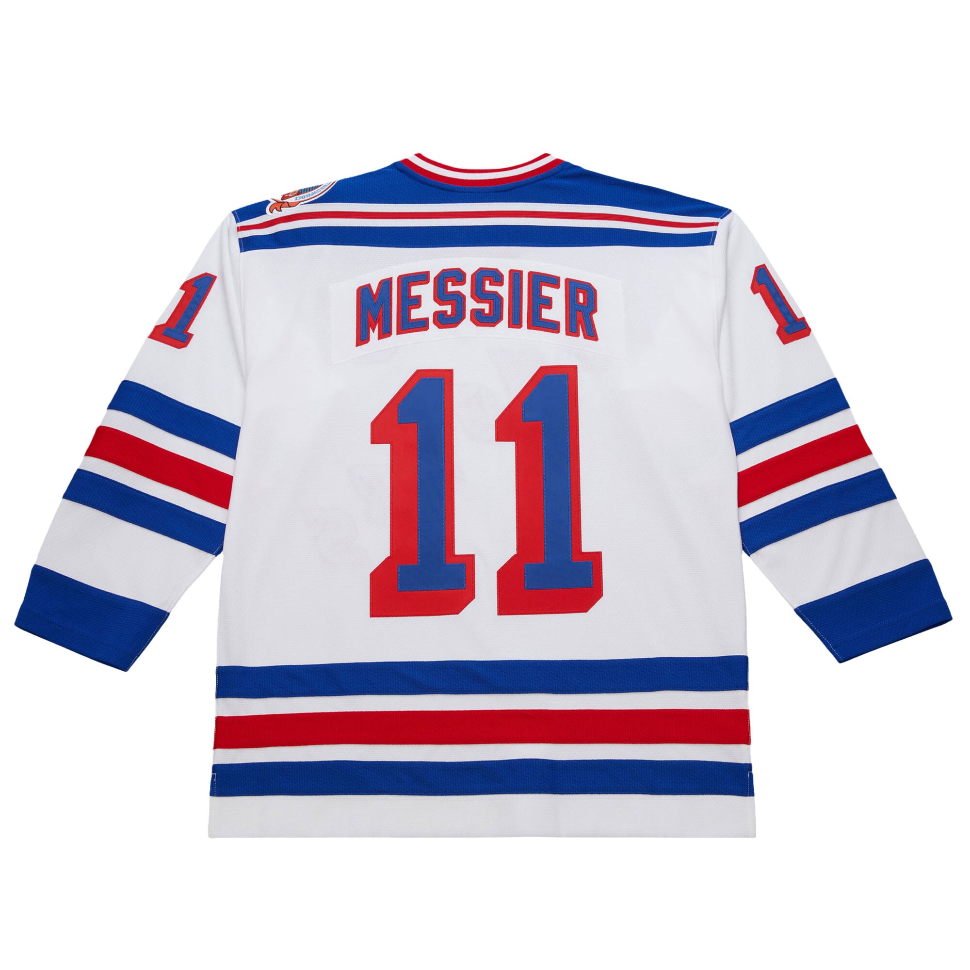 New York Rangers Mark Messier White 1993-94 Power Play NHL Jersey Men's