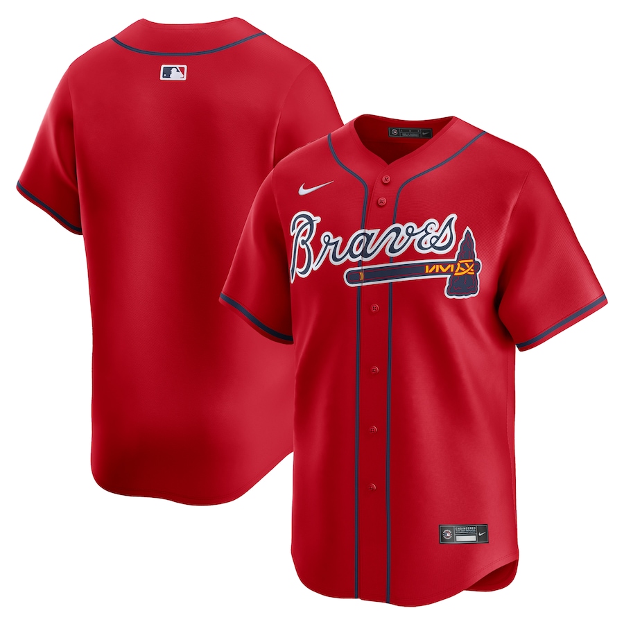 Atlanta Braves Alternate Limited Jersey Red