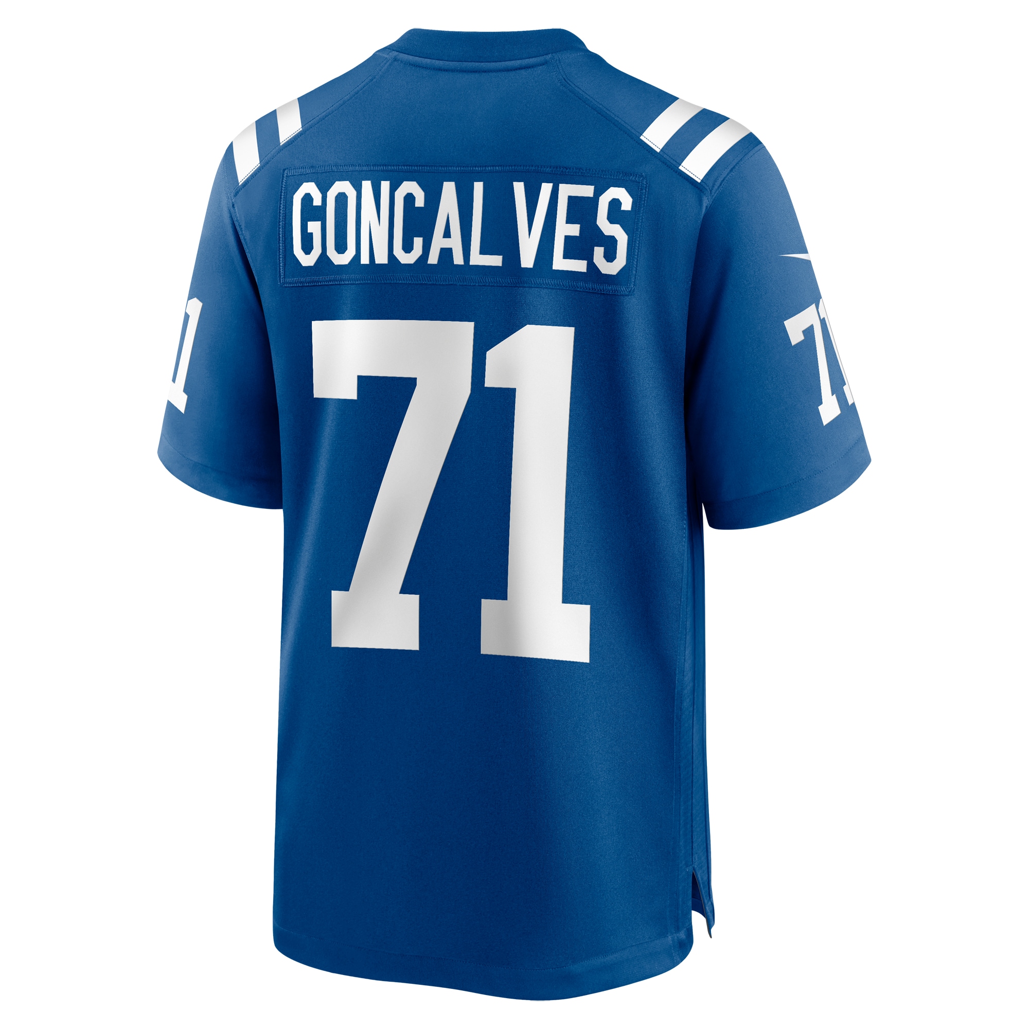 Indianapolis Colts Matt Goncalves Royal Game NFL Jersey Men's