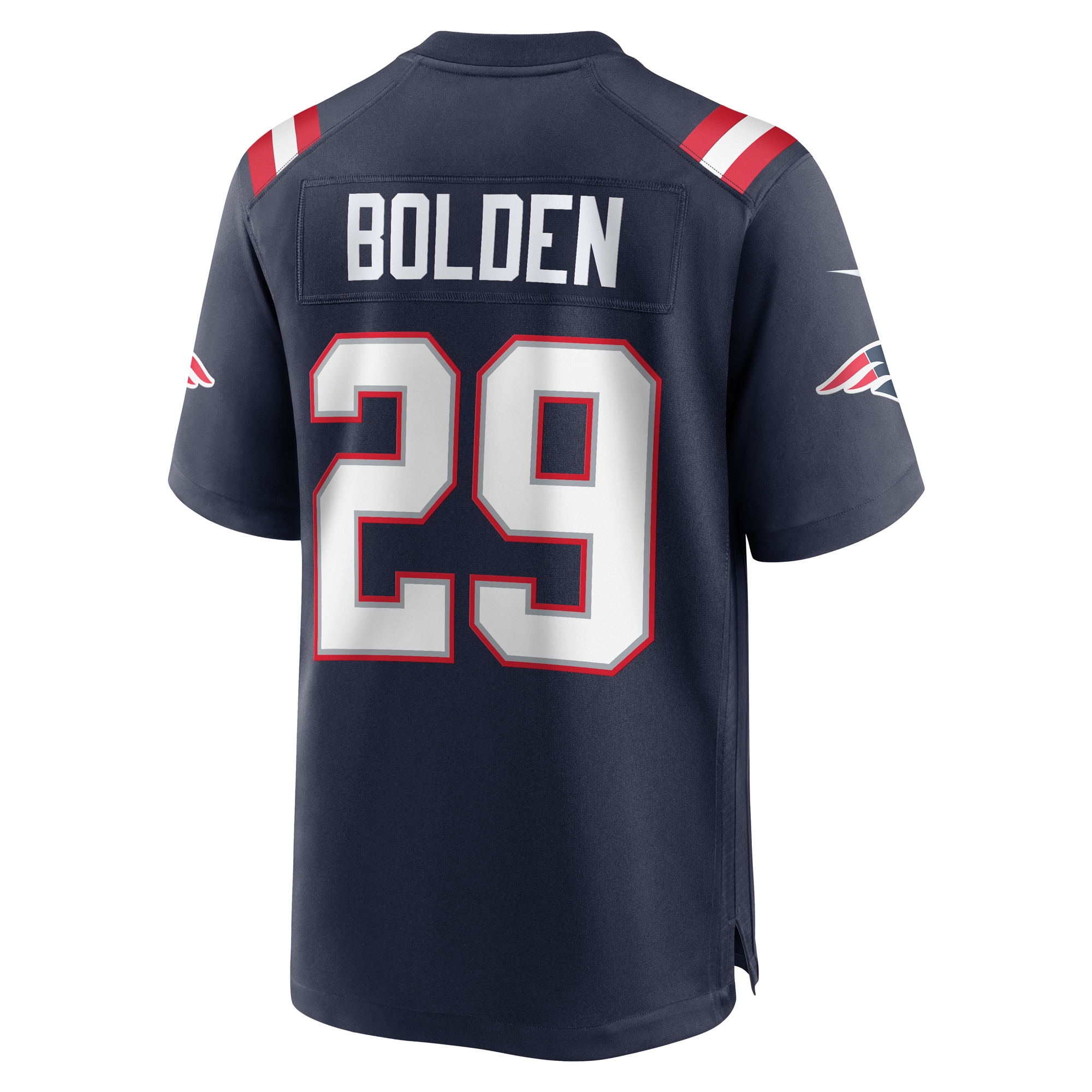 New England Patriots Isaiah Bolden Navy Team Game NFL Jersey Men's
