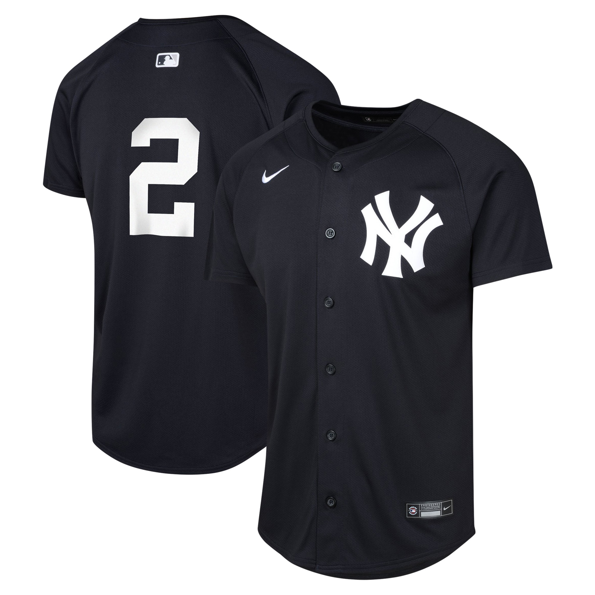 New York Yankees Derek Jeter Navy Alternate Limited Player MLB Jersey Youth
