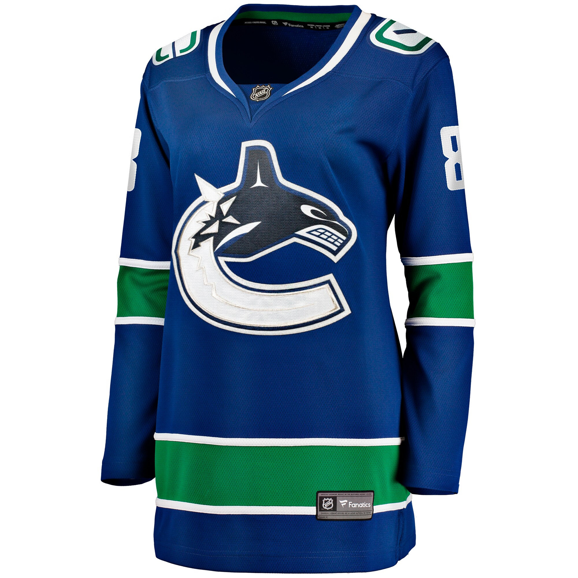 Vancouver Canucks Conor Garland Blue Home Breakaway Player NHL Jersey Women's