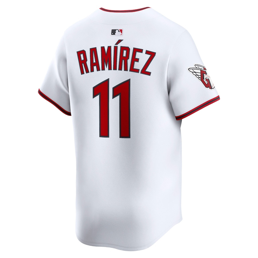Jose Ramirez 11 Cleveland Guardians Home Limited White MLB Jersey Men's