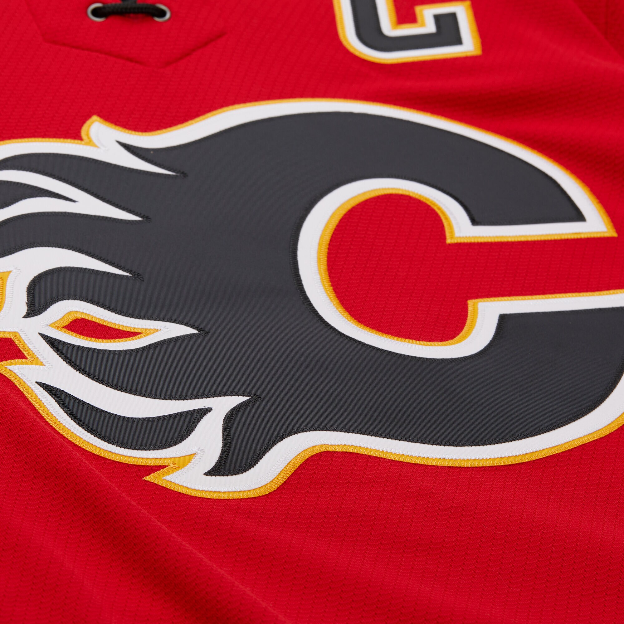 Calgary Flames Jarome Iginla Mitchell Ness Red 2003-04 Power Play NHL Jersey Men's