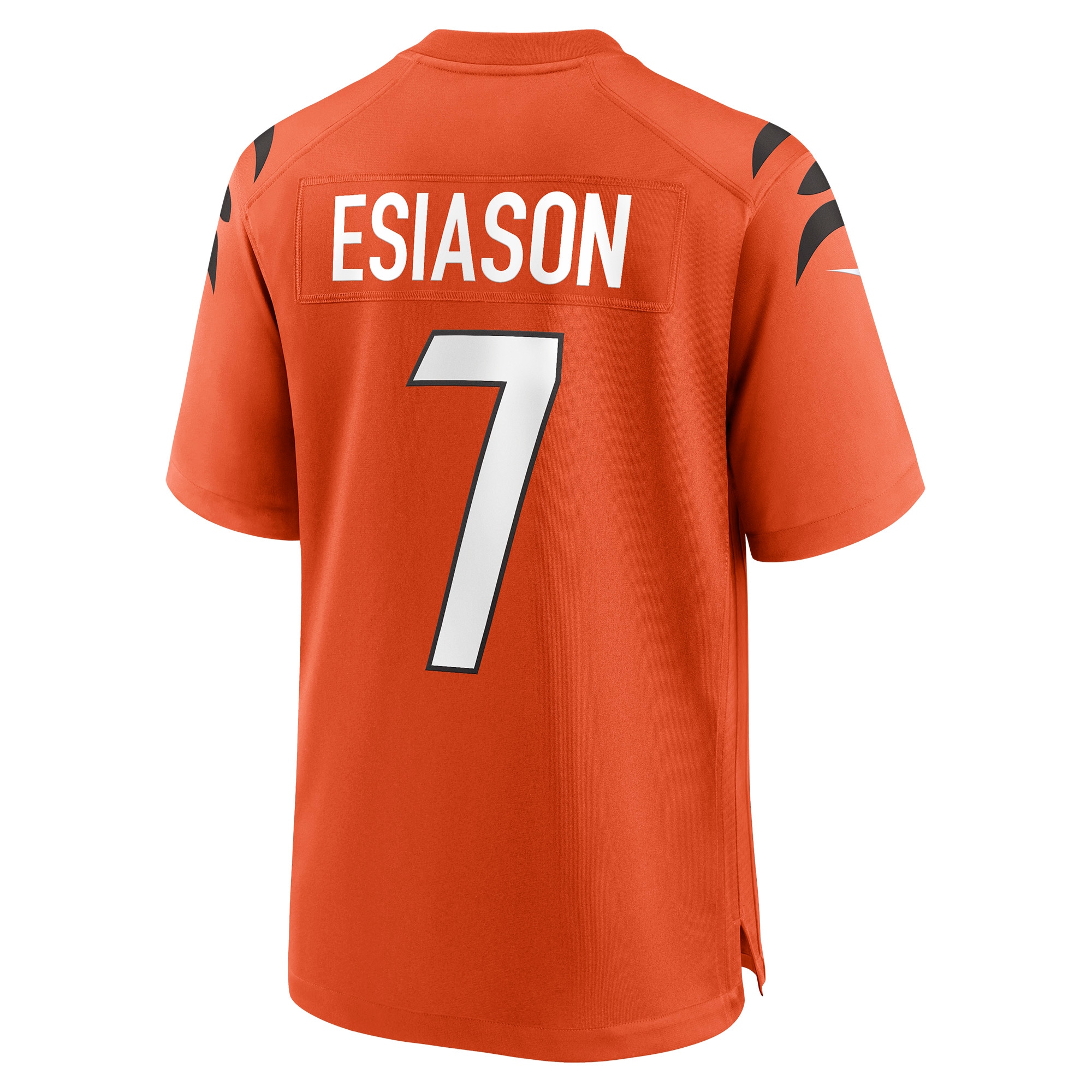 Cincinnati Bengals Boomer Esiason Orange Retired Player Alternate Game NFL Jersey Men's