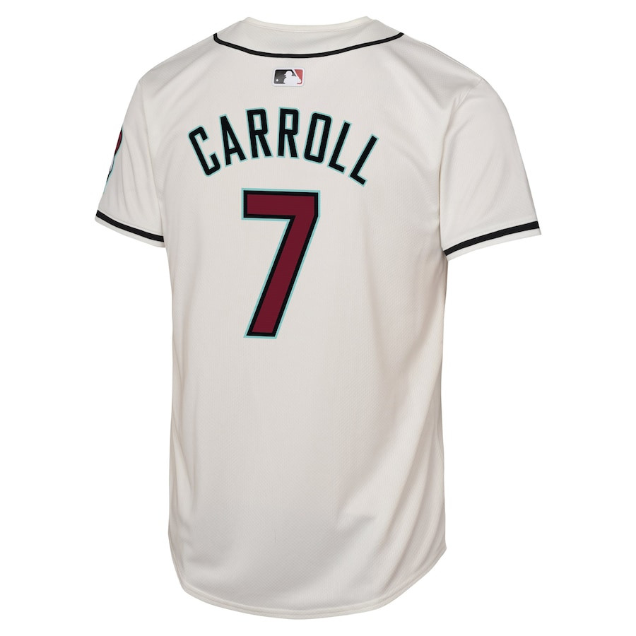 Corbin Carroll 7 Arizona Diamondbacks Home Limited Player White MLB Jersey Youth