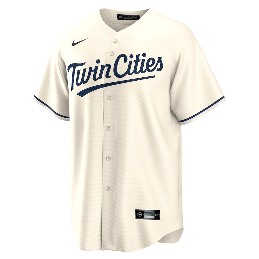Minnesota Twins Alternate Team Cream MLB Jersey Men's