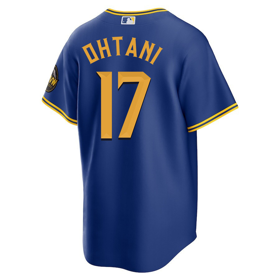 Shohei Ohtani 17 Seattle Mariners 2023 City Connect Game Royal MLB Jersey Men's
