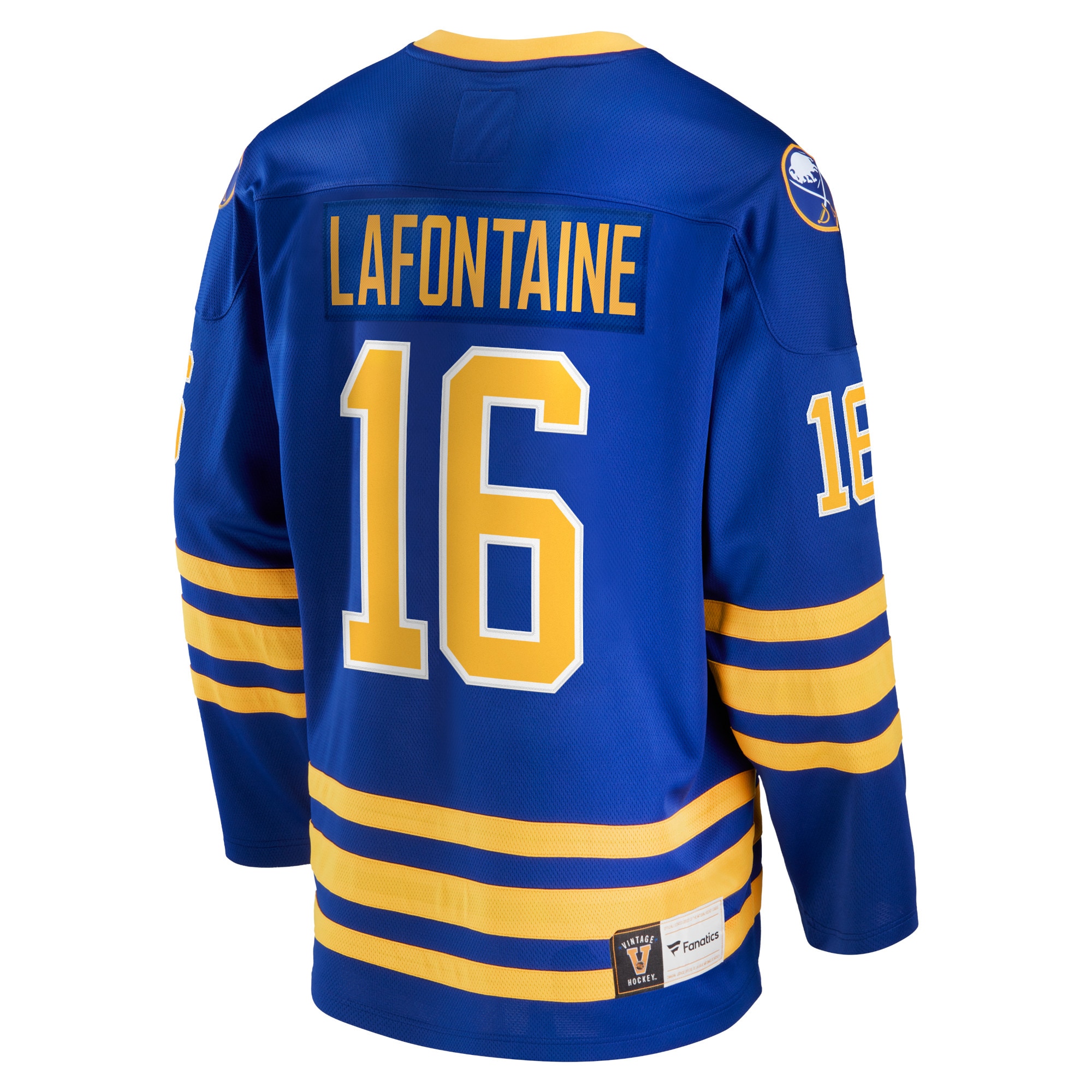 Buffalo Sabres Pat LaFontaine Royal Breakaway Retired Player NHL Jersey Men's