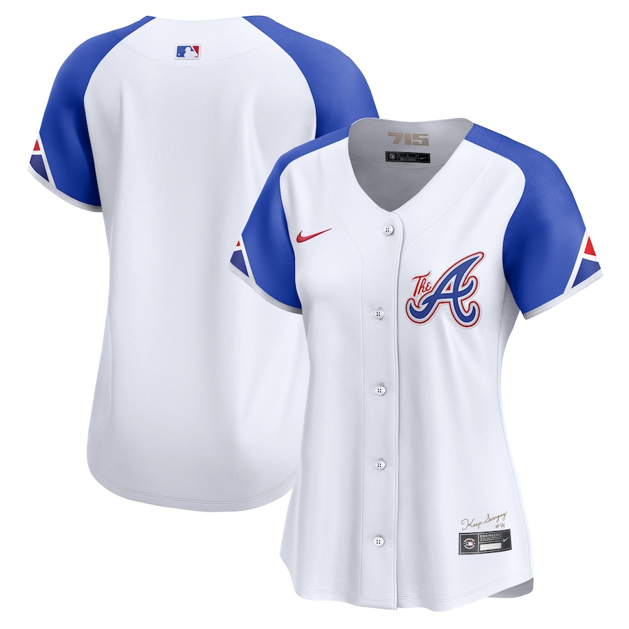 Atlanta Braves Women's City Connect Limited Jersey White