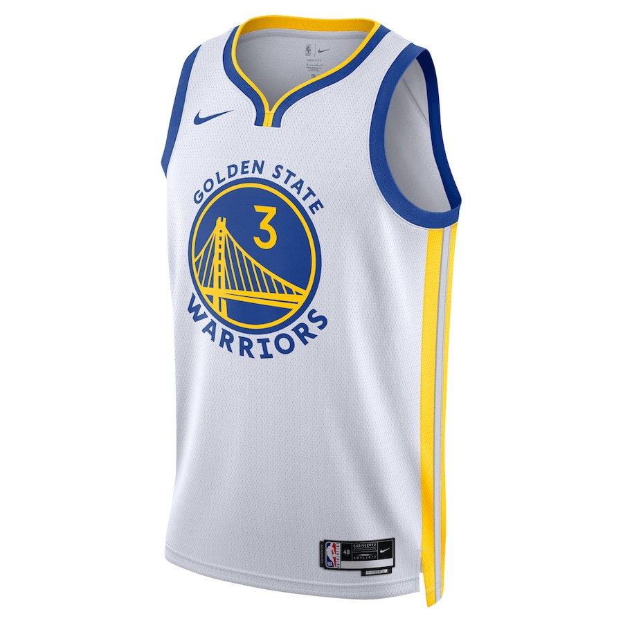 Chris Paul 3 Golden State Warriors Unisex Swingman Association Editio White NBA Jersey Unisex