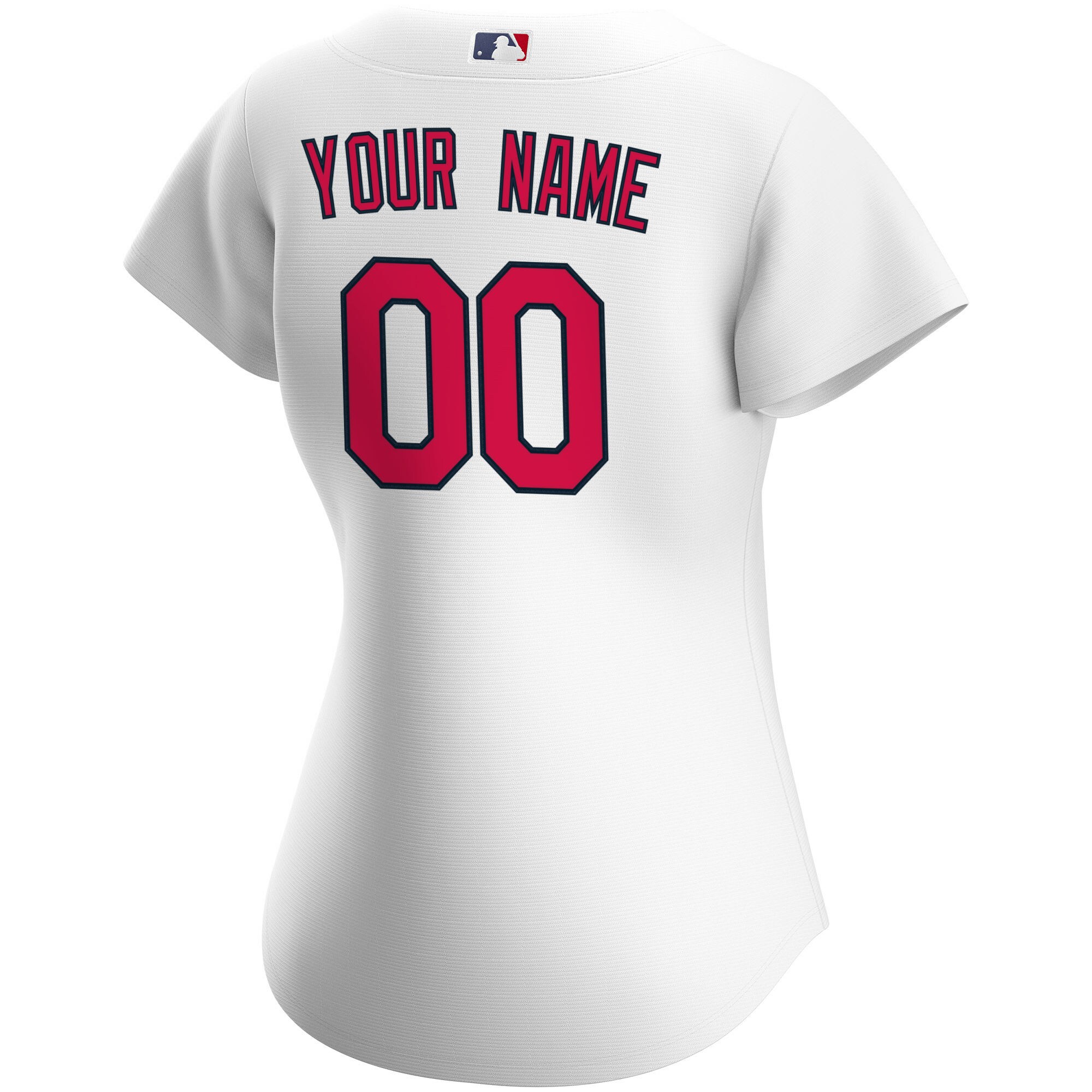 St. Louis Cardinals White Home Custom MLB Jersey Women's