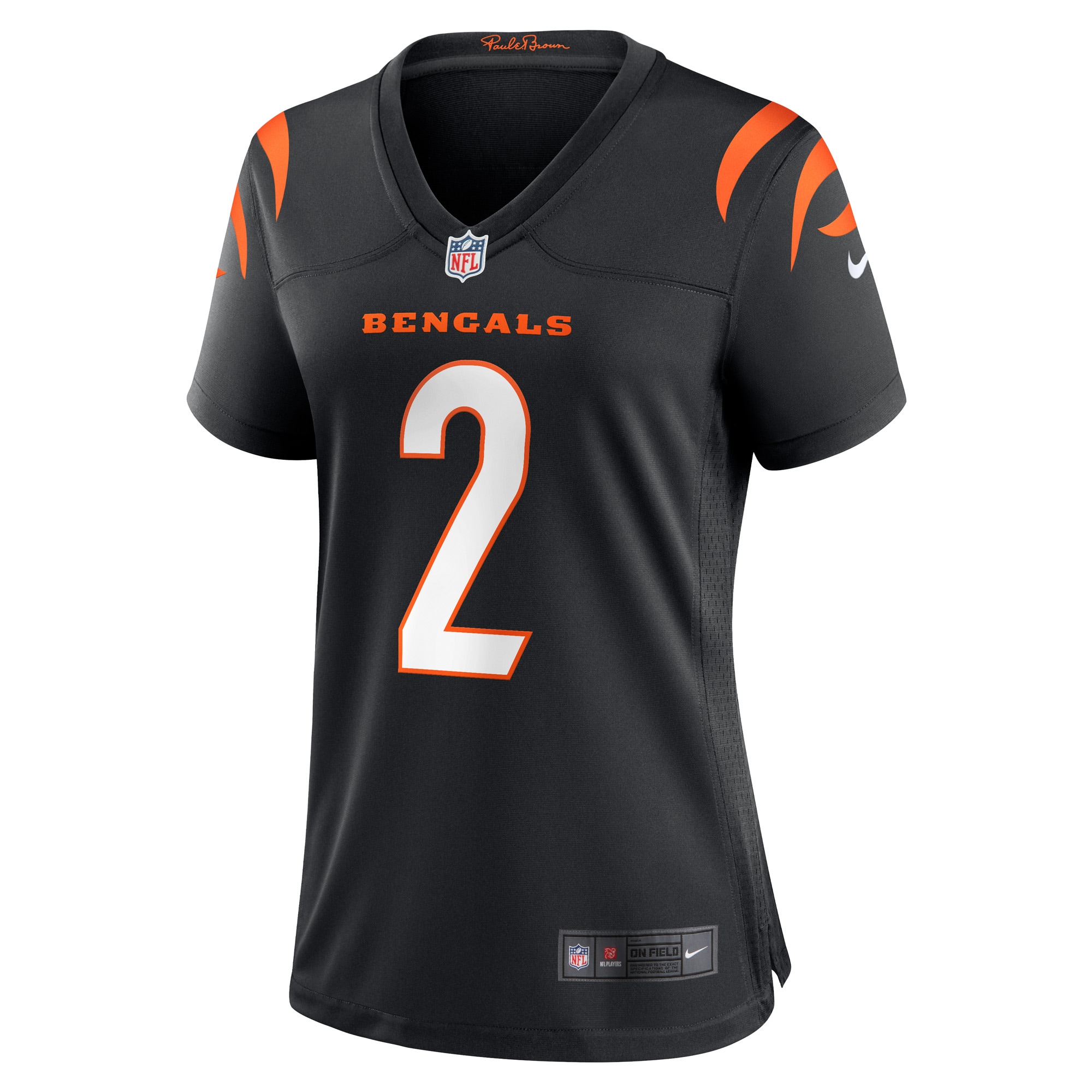 Cincinnati Bengals Evan McPherson Black Game NFL Jersey Women's