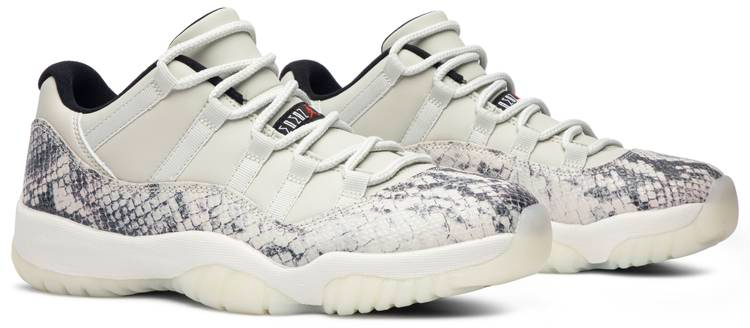 Air Jordan 11 Retro Low Light Bone Snakeskin CD6846-002