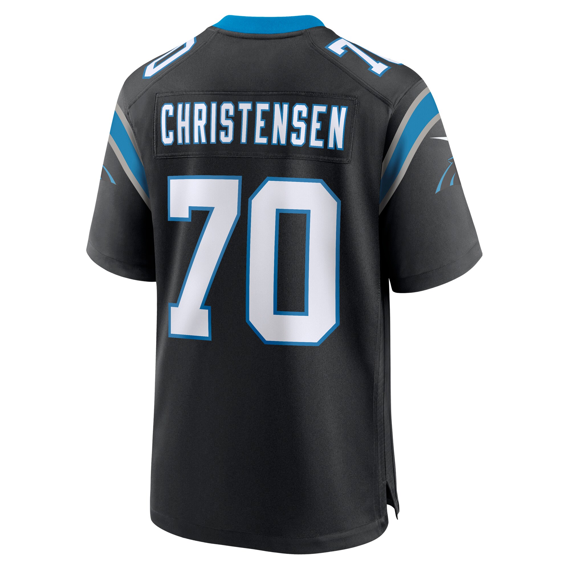 Carolina Panthers Brady Christensen Black Team Game NFL Jersey Men's