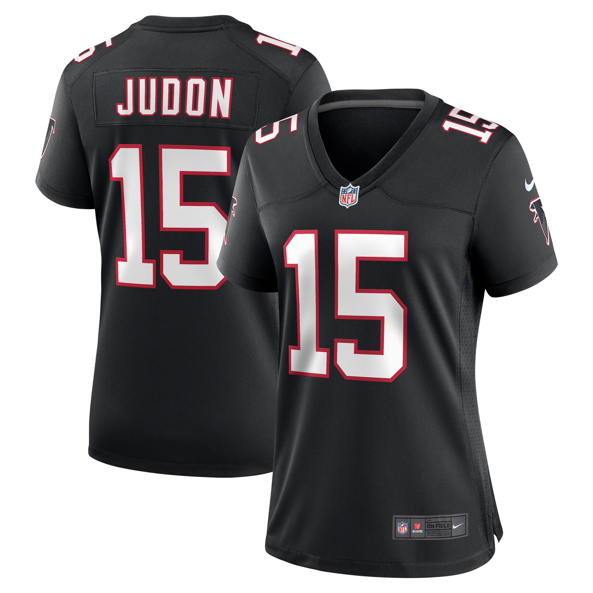 Atlanta Falcons Matthew Judon Black Player Game NFL Jersey Women's