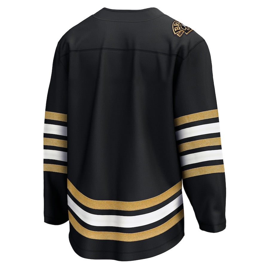 Boston Bruins 100th Anniversary Premier Breakaway Black NHL Jersey Men's