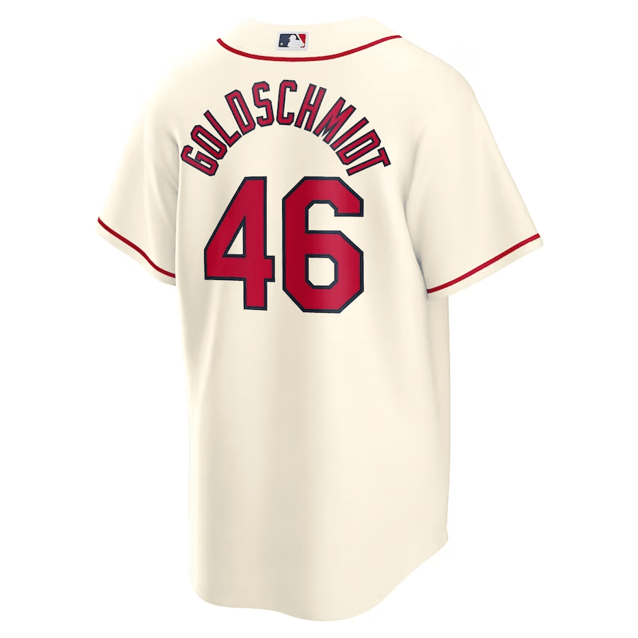 Paul Goldschmidt 46 St. Louis Cardinals Alternate Cream MLB Jersey Men's
