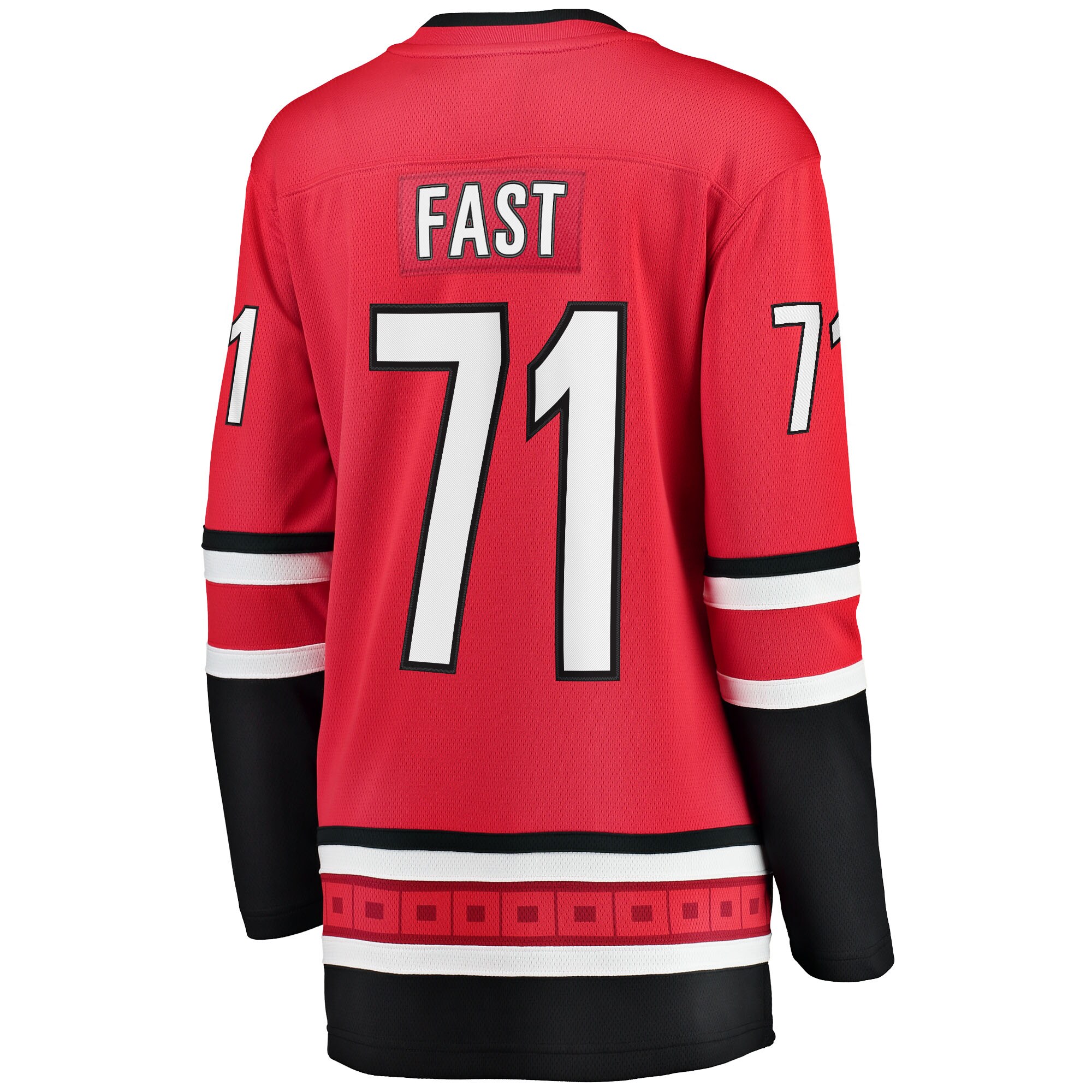 Carolina Hurricanes Jesper Fast Red Alternate Breakaway NHL Jersey Women's