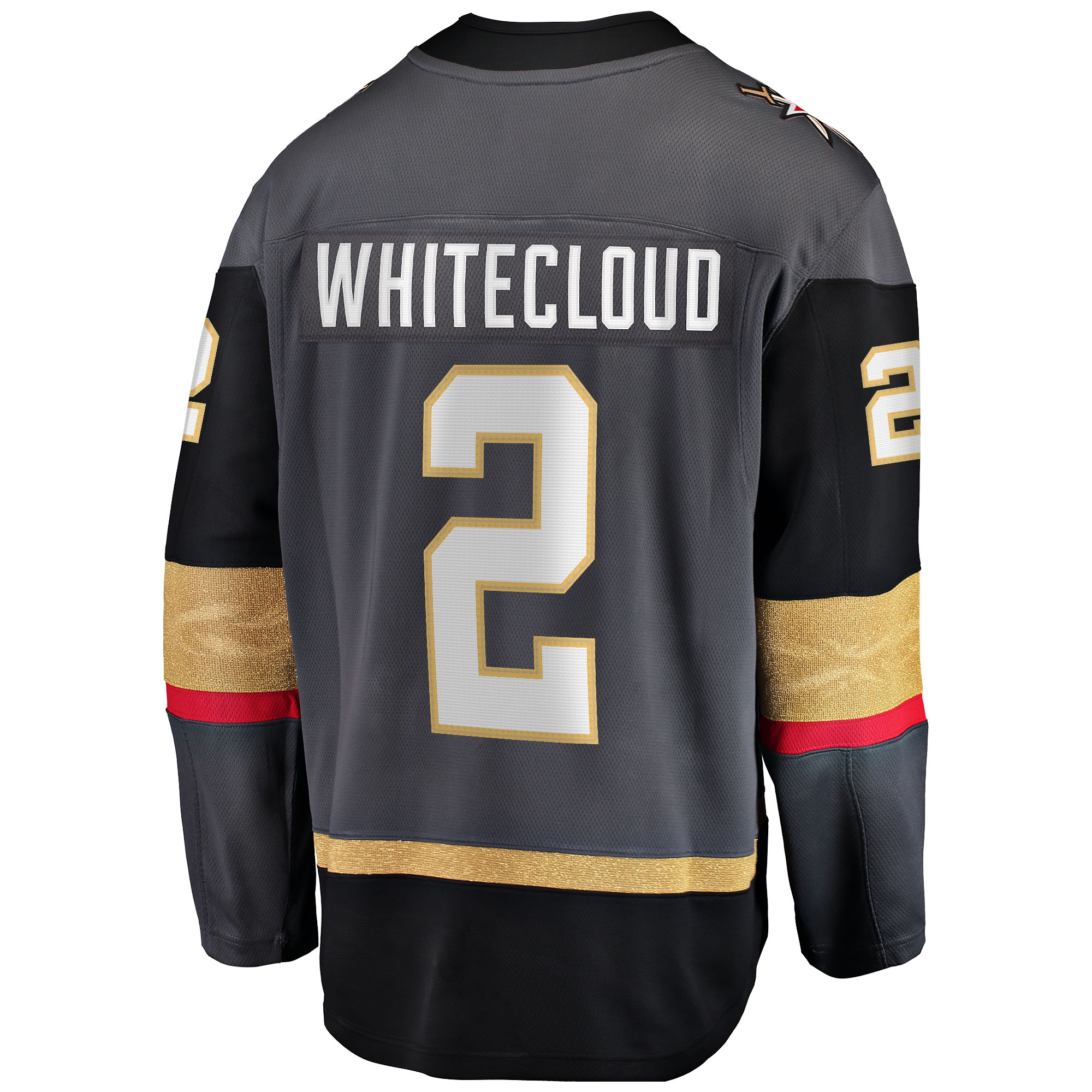 Vegas Golden Knights Zach Whitecloud Gray Alternate Breakaway NHL Jersey Men's