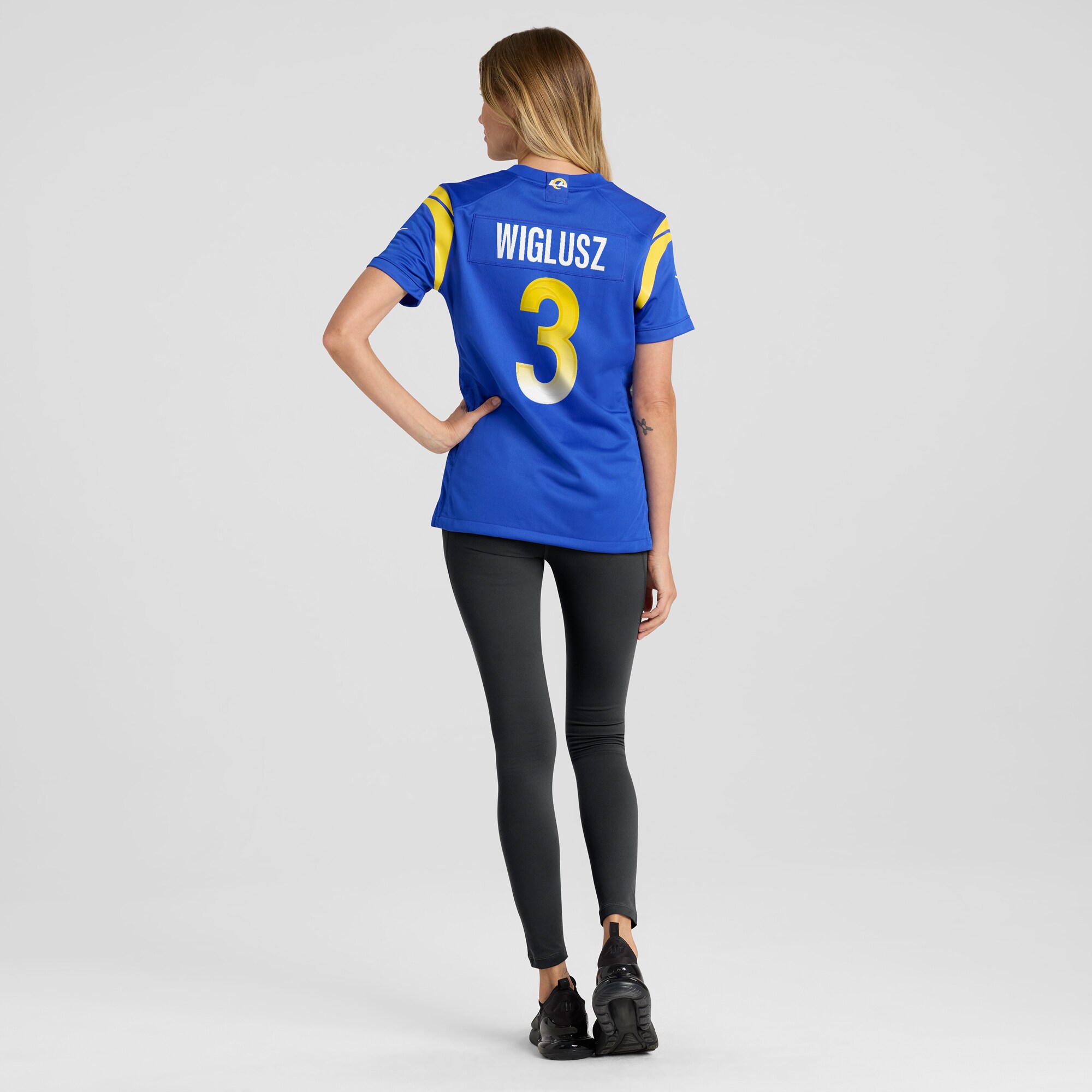 Los Angeles Rams Sam Wiglusz Royal Game NFL Jersey Women's