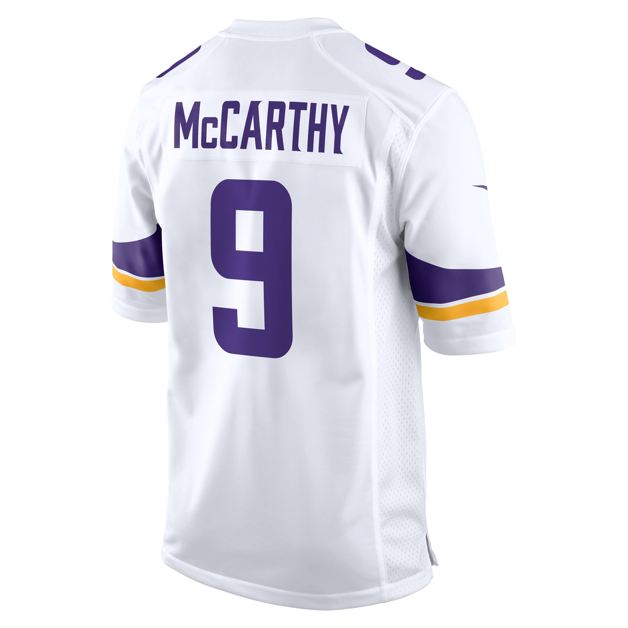 Minnesota Vikings J.J. McCarthy White Game NFL Jersey Men's