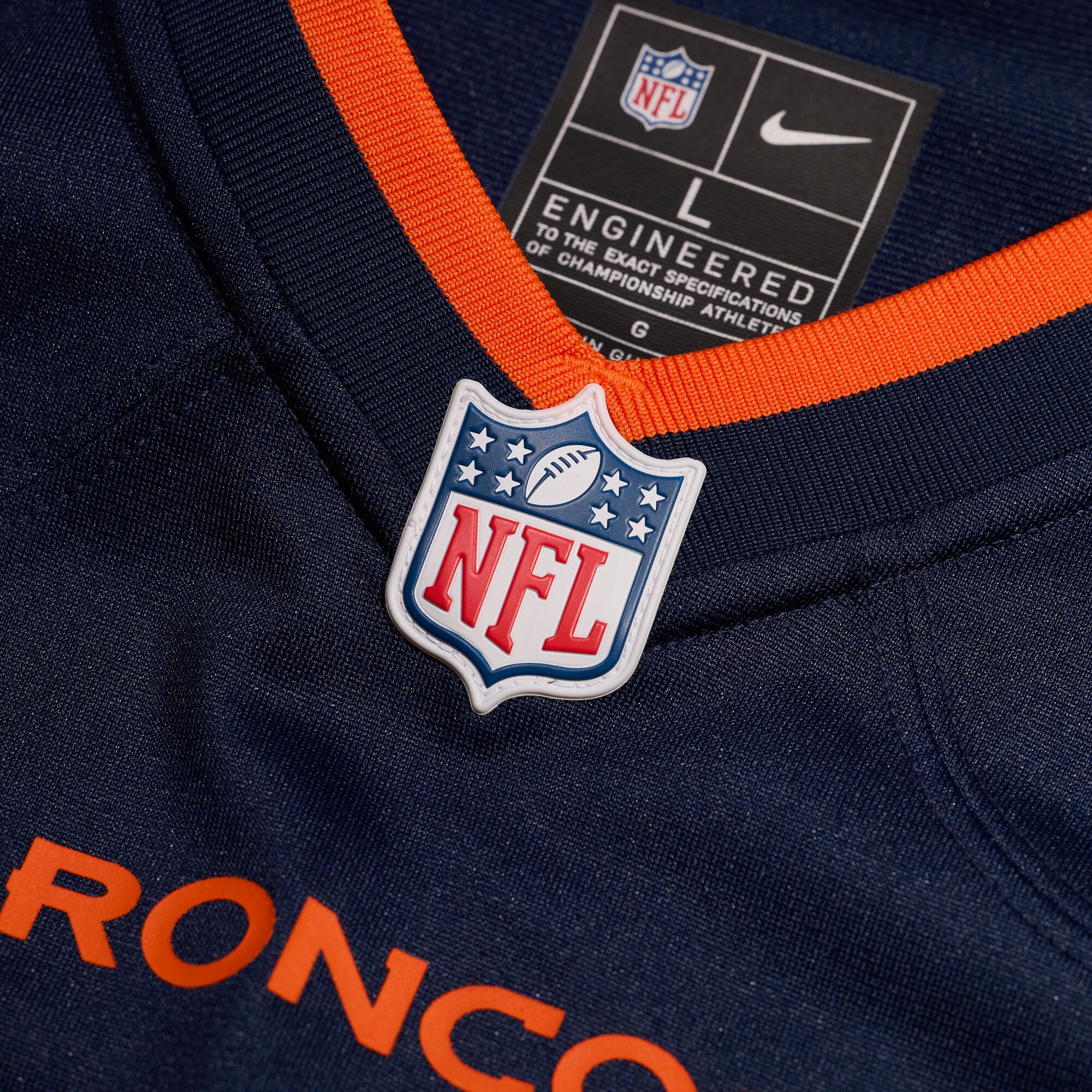 Denver Broncos Bo Nix Navy Alternate Game NFL Jersey Men's