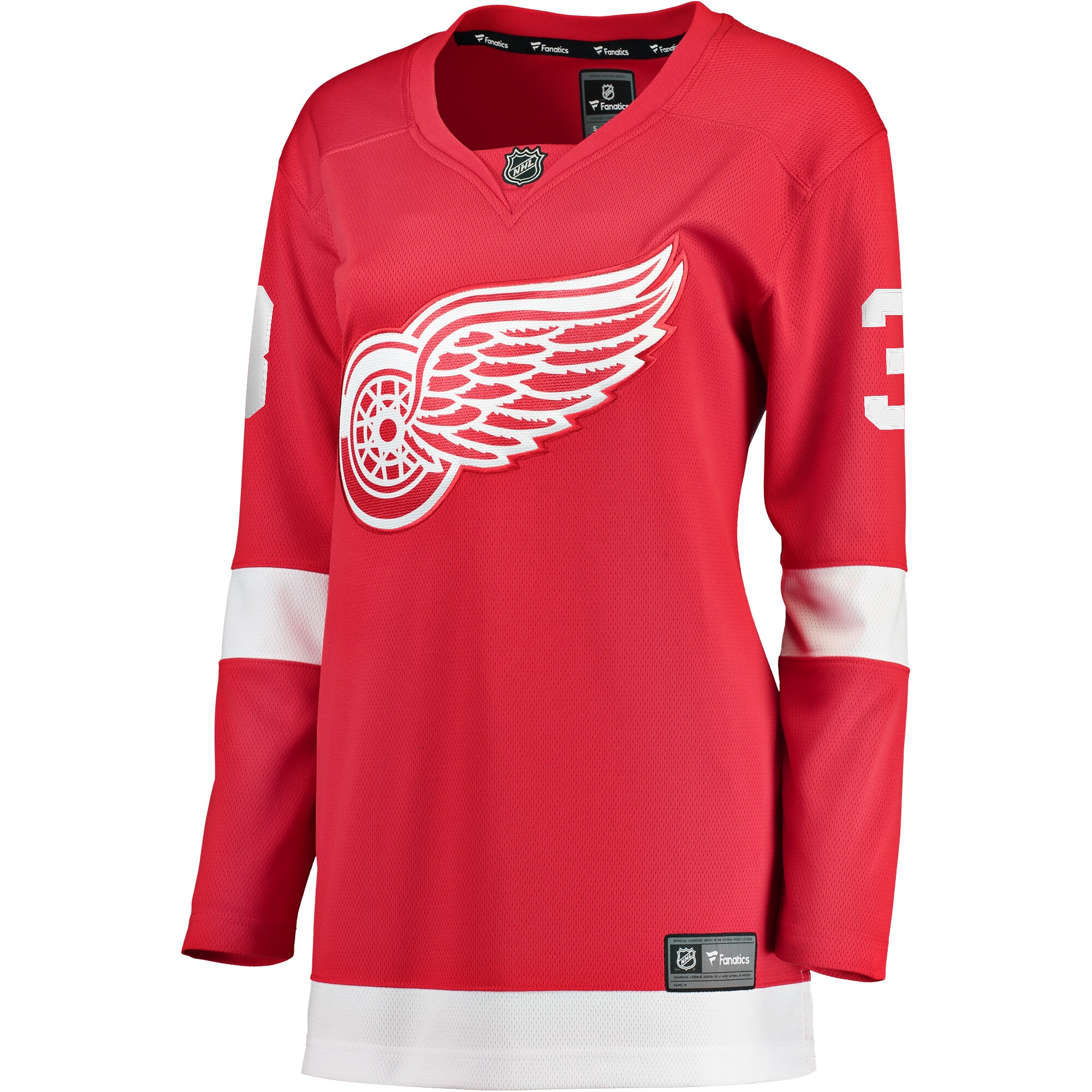 Detroit Red Wings Justin Holl Red Home Breakaway Player NHL Jersey Women's