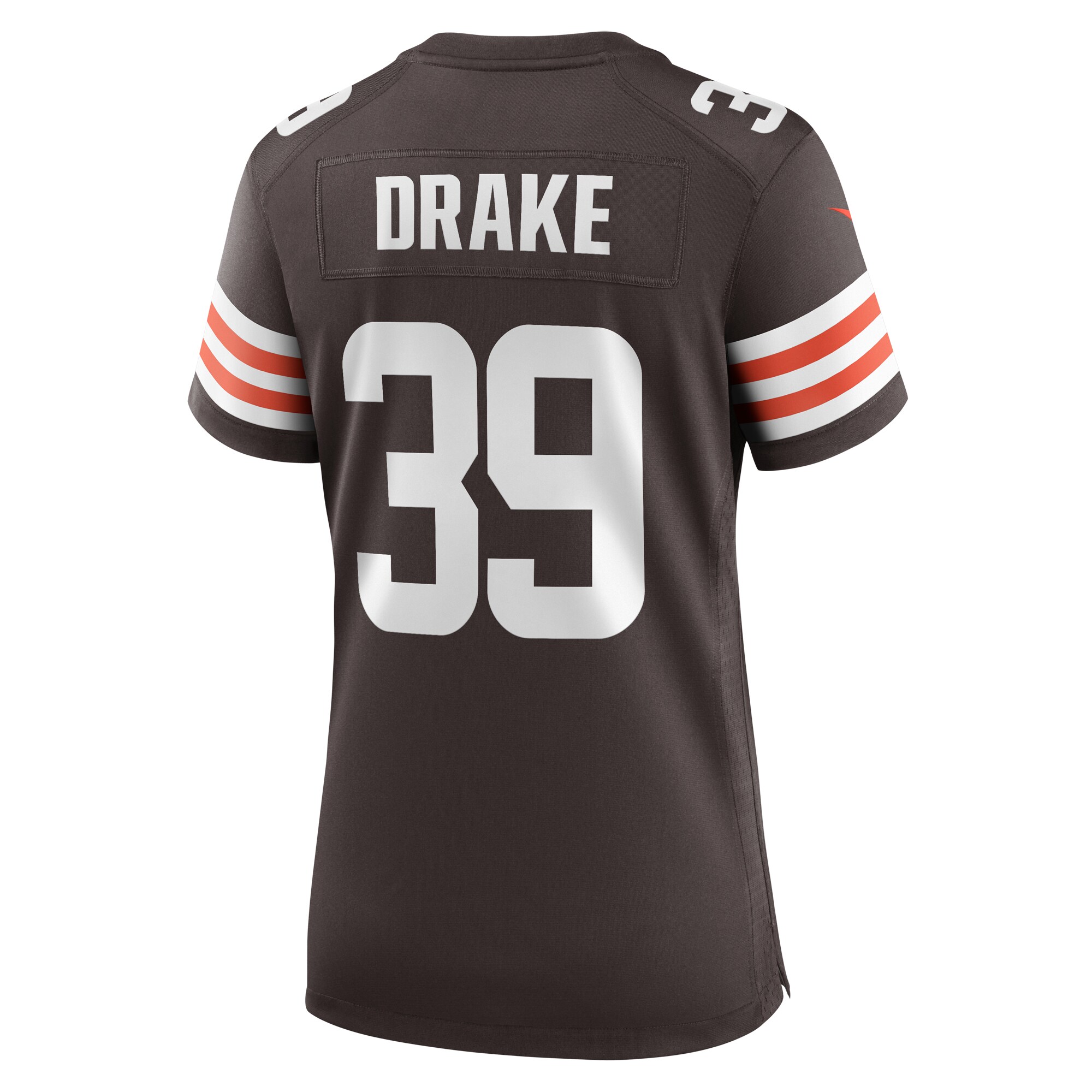 Cleveland Browns Kenyan Drake Brown Game NFL Jersey Women's