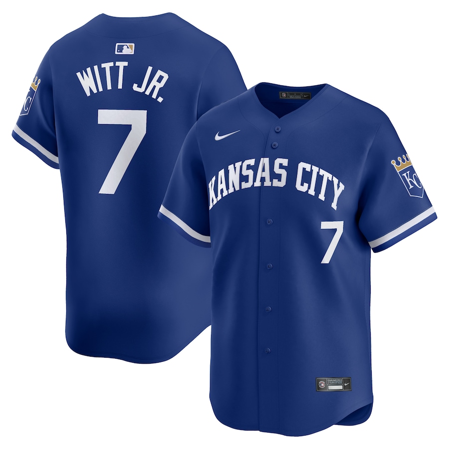 Bobby Witt Jr. Kansas City Royals Alternate Limited Player Jersey Royal