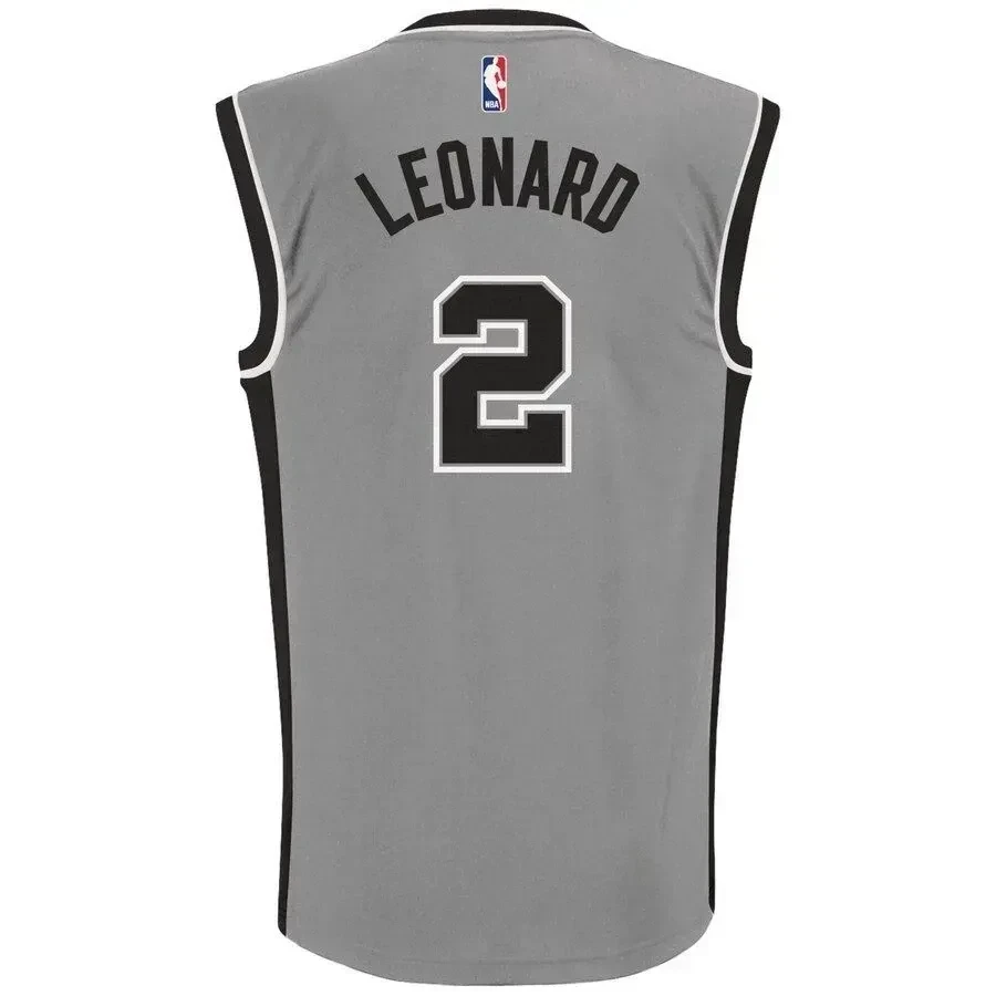 Kawhi Leonard San Antonio Spurs Alternate Gray NBA Jersey Men's