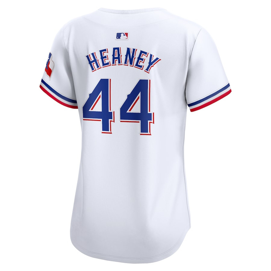 Andrew Heaney 44 Texas Rangers Home Limited Player White MLB Jersey Women's