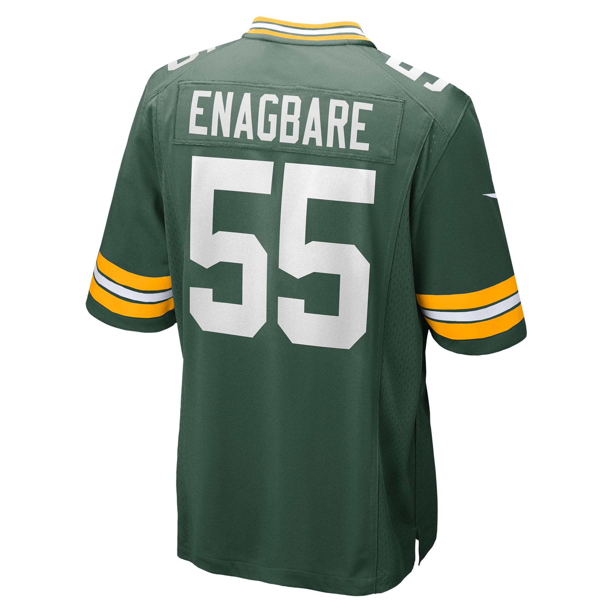Green Bay Packers Kingsley Enagbare Green Game Player NFL Jersey Men's