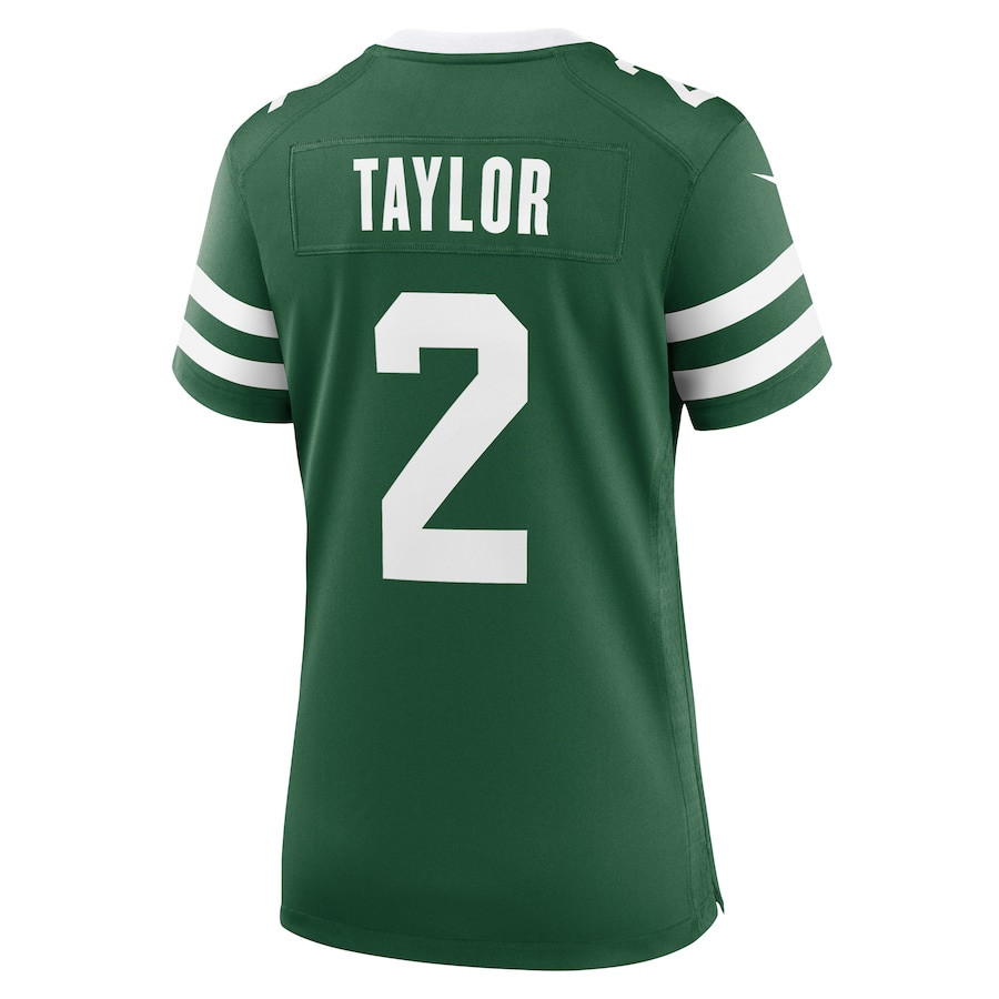 Tyrod Taylor 2 New York Jets Team Game Legacy Green NFL Jersey Women's