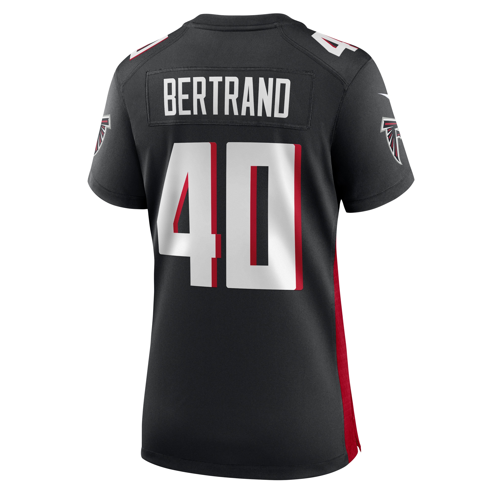 Atlanta Falcons JD Bertrand Black Game NFL Jersey Women's