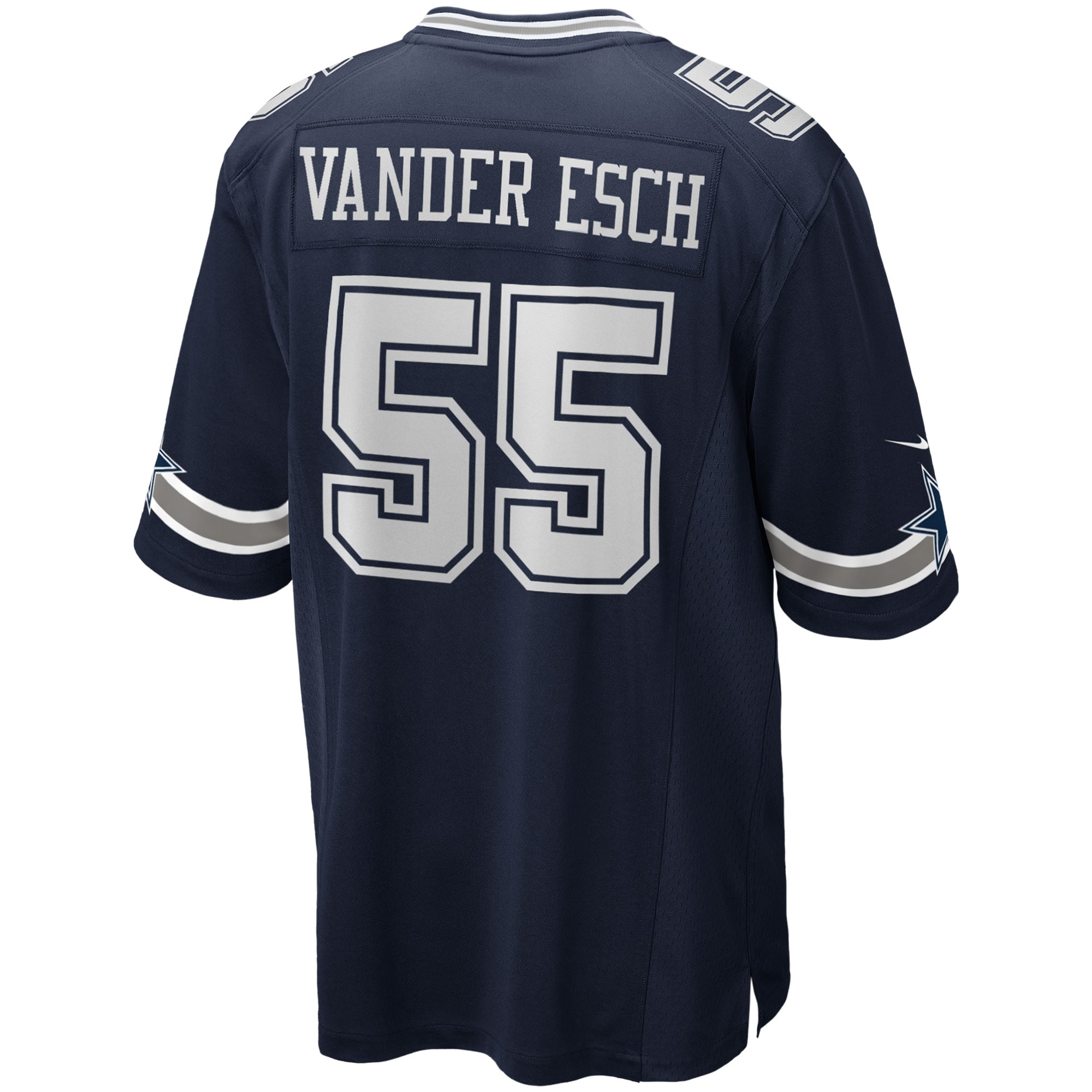 Dallas Cowboys Leighton Vander Esch Navy Team Game NFL Jersey Men's