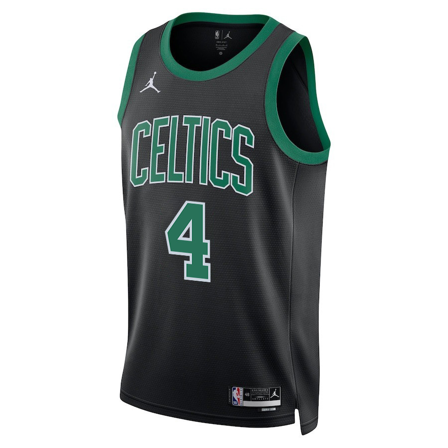 Jrue Holiday 4 Boston Celtics 2024 FINALS CHAMPIONS Swingman Statement Edition Black NBA Jersey Men's