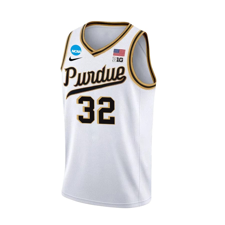 Jace Rayl 32 Purdue Boilermakers 2024 White Unisex NCAA Jersey Unisex