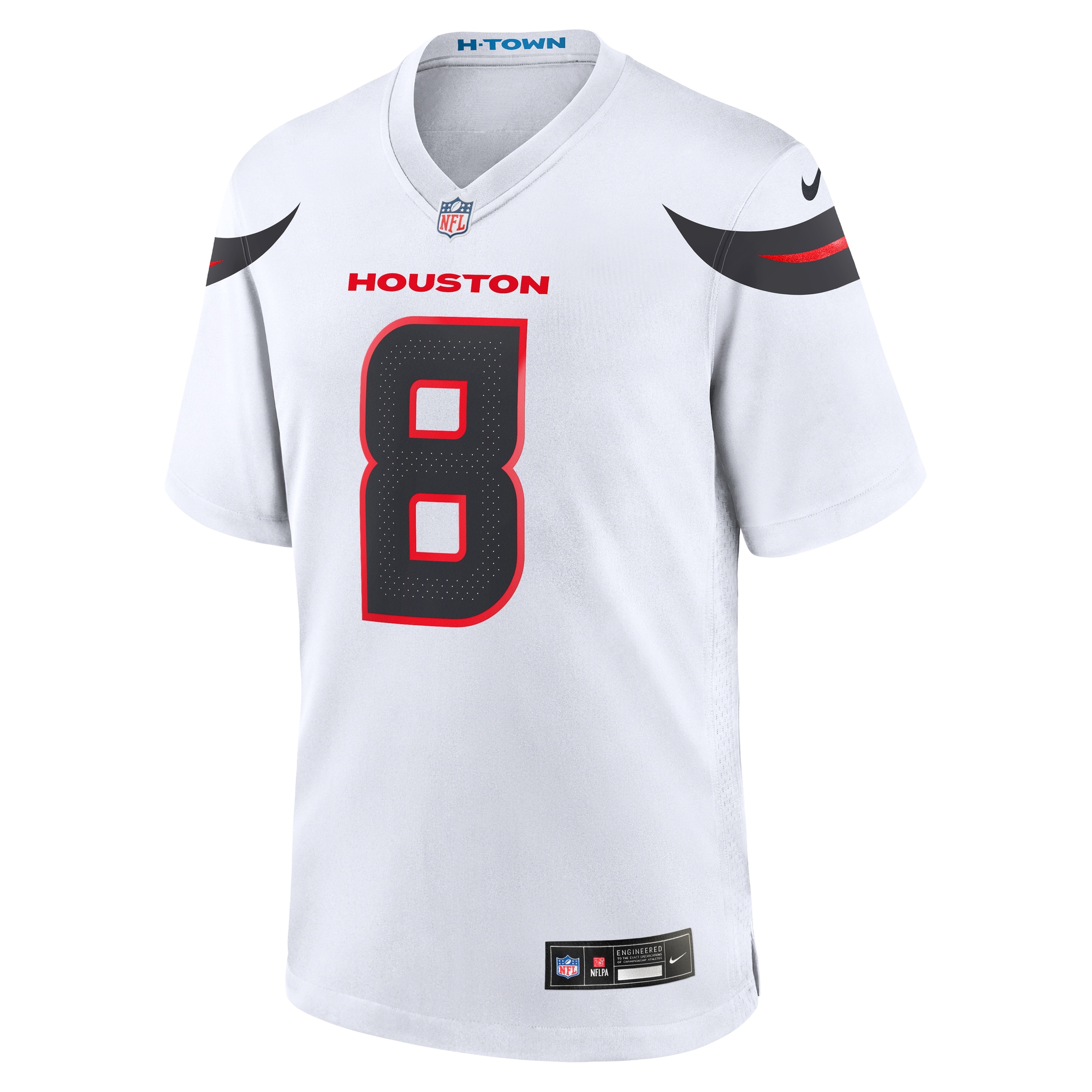 Houston Texans John Metchie III White Game NFL Jersey Men's