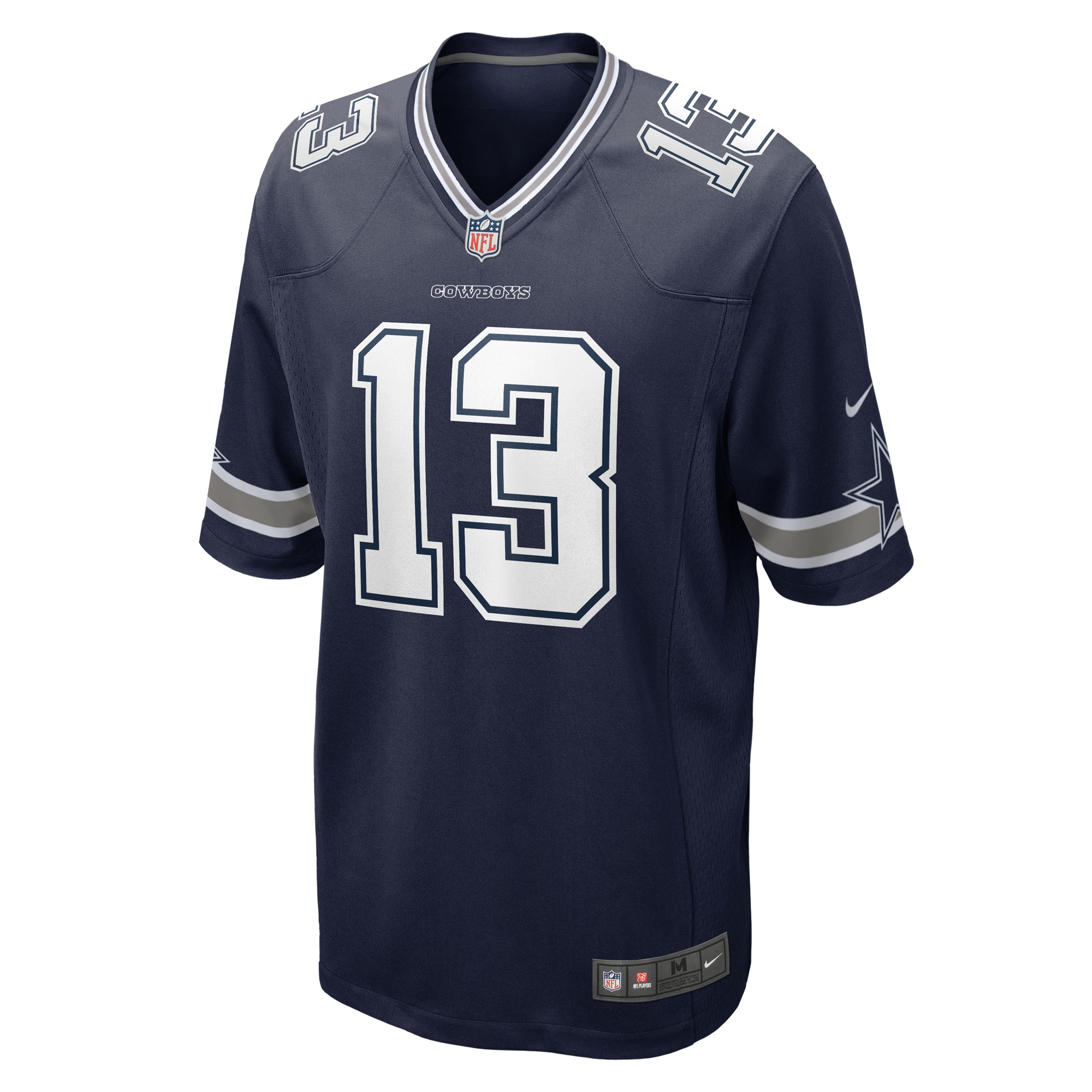 Dallas Cowboys Michael Gallup Navy Game NFL Jersey Men's