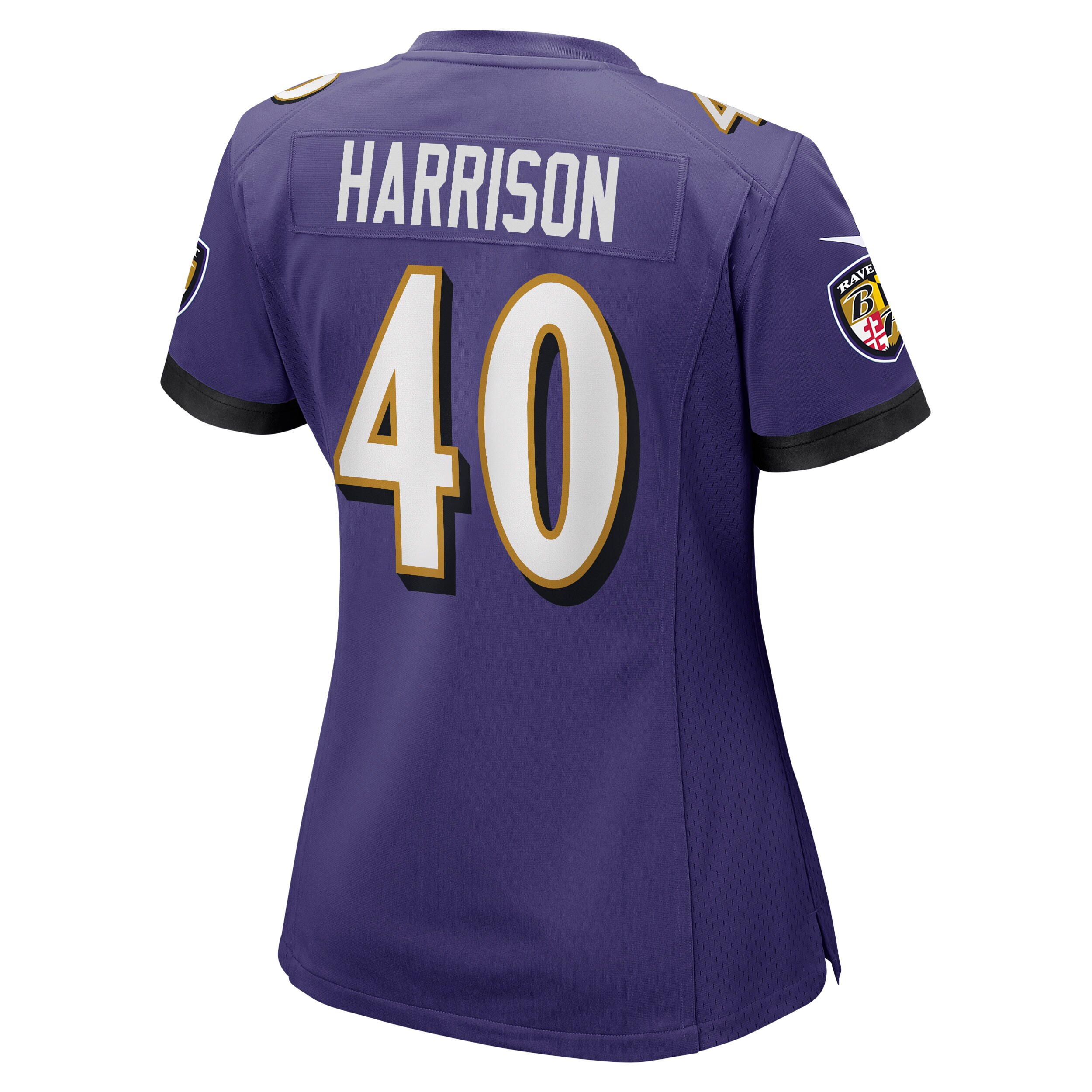 Baltimore Ravens Malik Harrison Purple Game NFL Jersey Women's