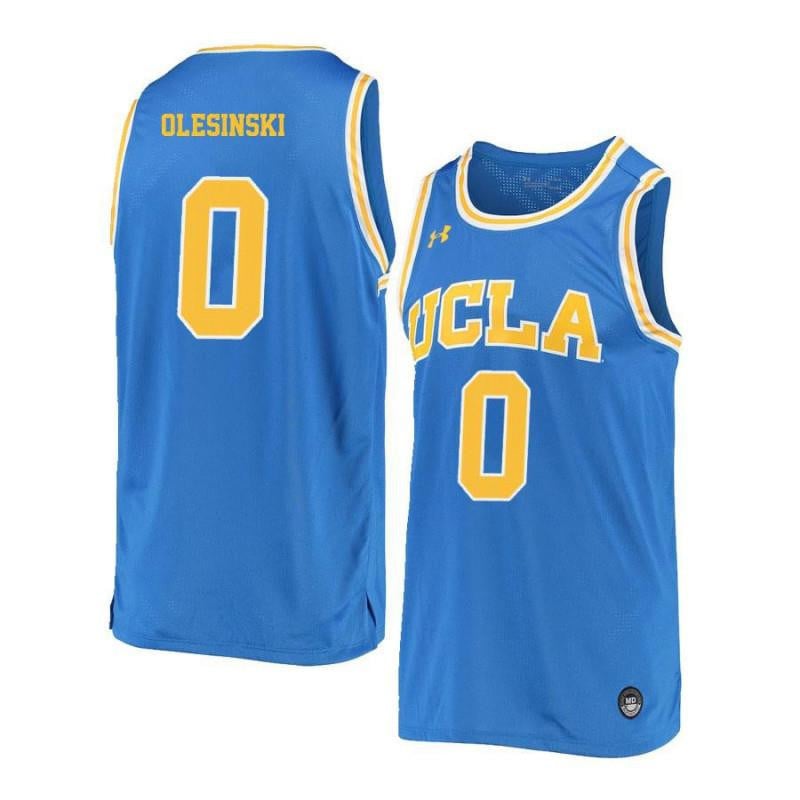 0 Alex Olesinski Blue Retro Elite UCLA Bruins NCAA Jersey Men's